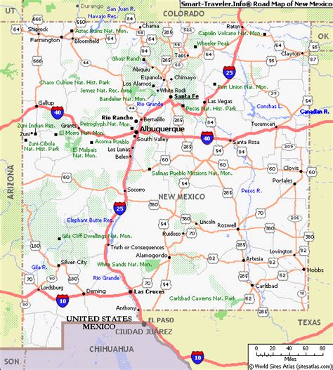 Google Map Of New Mexico